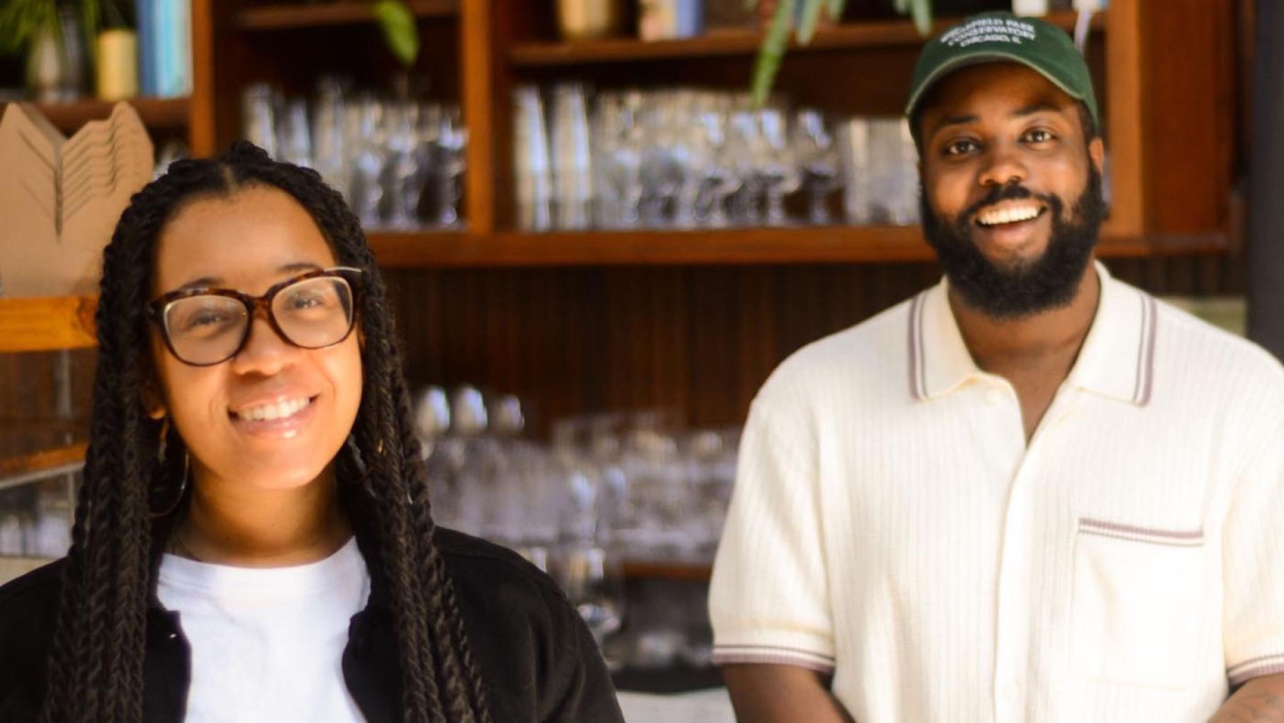 Amanda Christine Harth, left, and Felton Kizer, right.